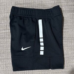 Nike Boys Elite Black Shorts, Size 4